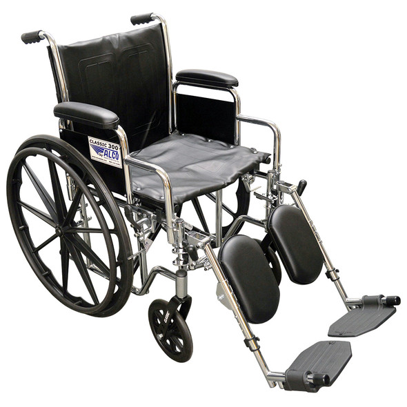AL-70049 | 16" CLASSIC 300 WHEELCHAIR SPECIFY ARMS & LEG/FOOTRESTS