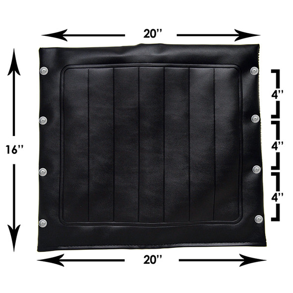 AL-828 | SEAT UPHOLSTERY 20" W X 16" D, SPECIFY COLOR