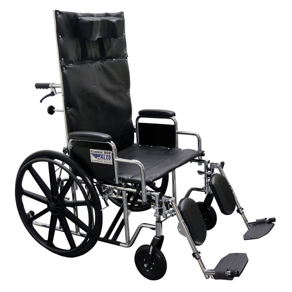 AL-83799 | 24"W CLASSIC 500 RECLINER W/C SPECIFY ARM TYPE