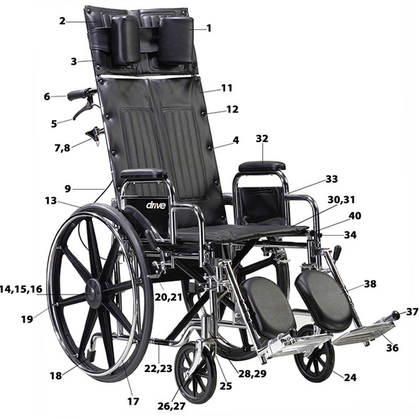 AL-77659 | CROSS FRAME FOR SENTRA RECLINER