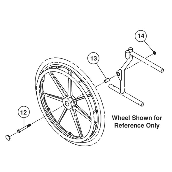AL-65075 | 20" WHEEL AXLE BOLT 