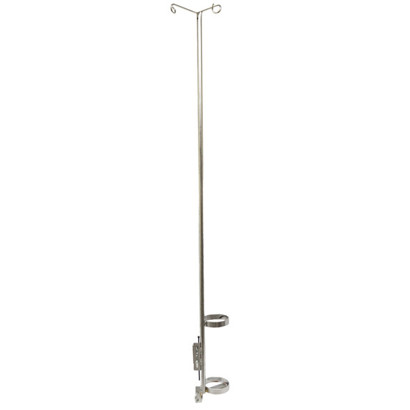 AL-72292 | FIXED HEIGHT IV POLE & O2 HOLD ADJ BRACKET / 68-1/4"H