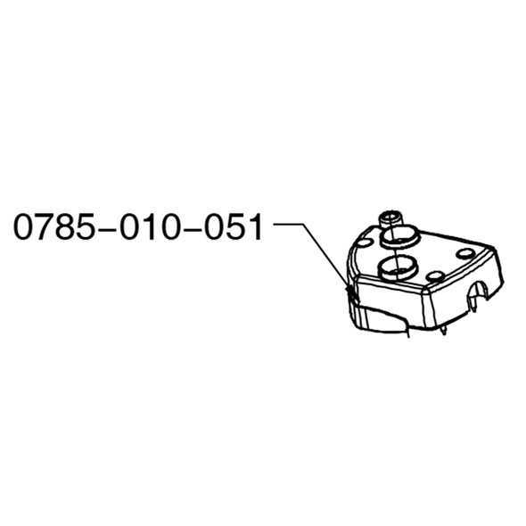 AL-86625 | CORNER COVER, HEAD END, TOP SPECIFY L OR R