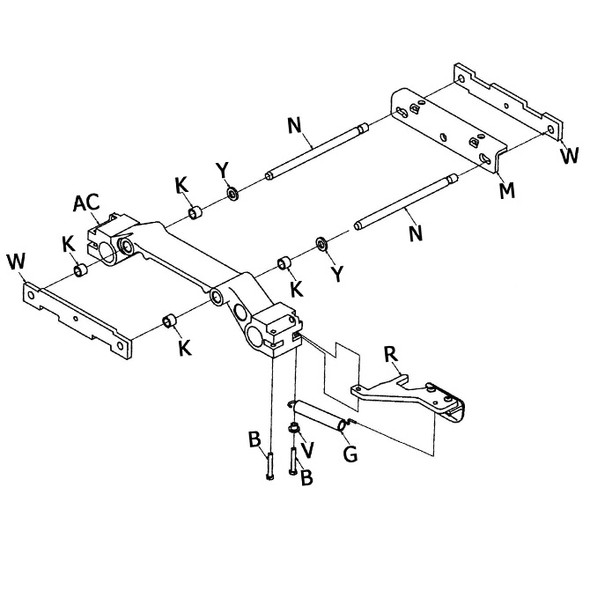 AL-74606 | GLIDE ROD BUMPER PAD 