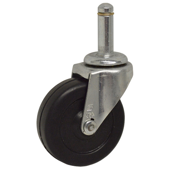 AL-15020 | 2-1/2" SWIVEL CASTER SOFT RUBBER, SPECIFY FITTING
