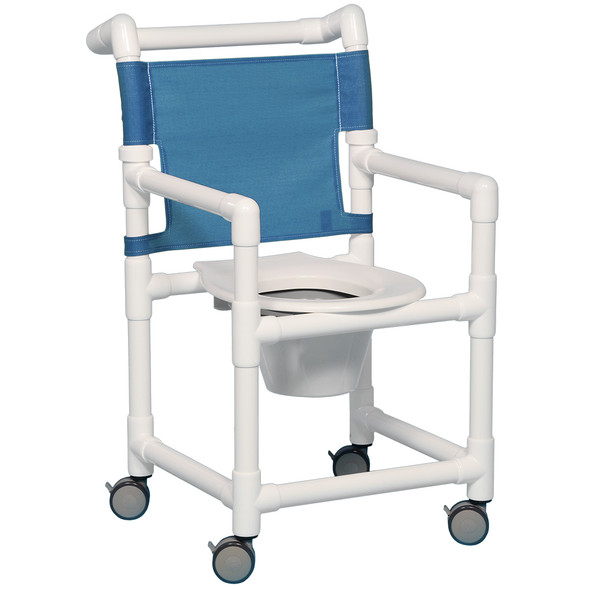AL-49676 | SELECT SHOWER CHAIR W/ PAIL 41"H X 21"W X 25.25"D