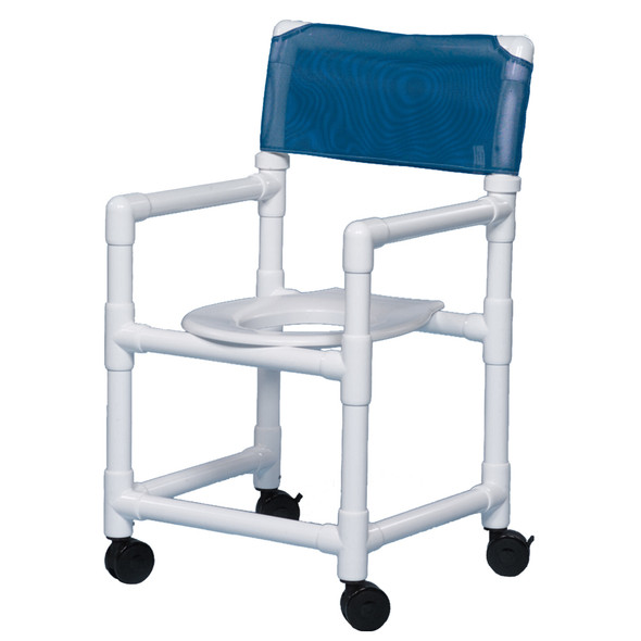 AL-52633 | 39.5" SHOWER CHAIR;18.5" CLEAR 39.5"H X 20.5"W X 23"D
