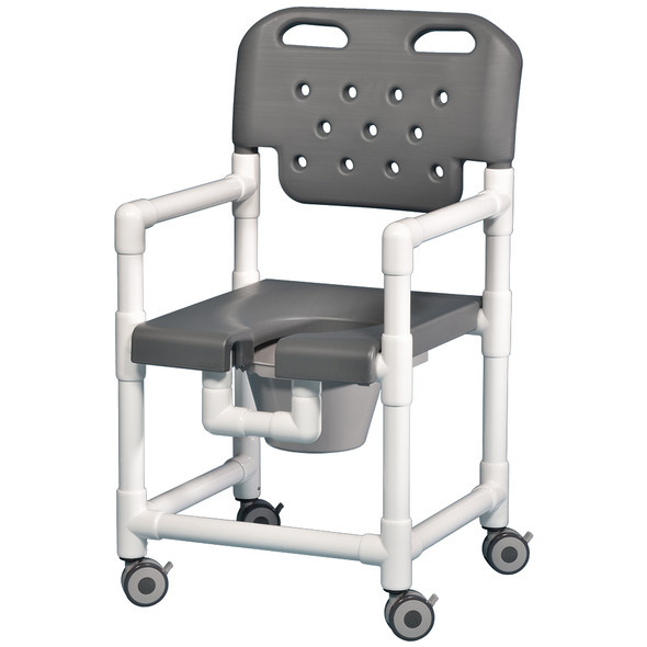 AL-82628 | SHOWER COMMODE CHAIR 17" SPECIFY COLOR
