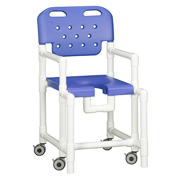 AL-82646 | SHOWER CHAIR W/ANTI-TIP 17" SPECIFY COLOR