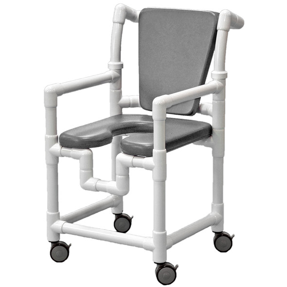 AL-82650 | SHOWER COMMODE CHAIR 38" HX21" W X 25.25" D- SPECIF