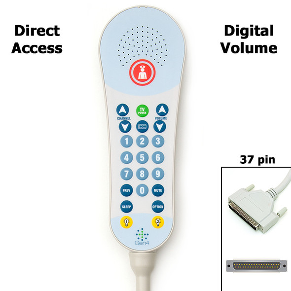 AL-73999 | NURSE CALL, TV, 0-9 KEYPAD PS DIRECT ACCESS, 1 LIGHT