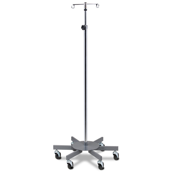 AL-43008 | 6 LEG INFUSION PUMP STAND SPECIFY NUMBER OF HOOKS