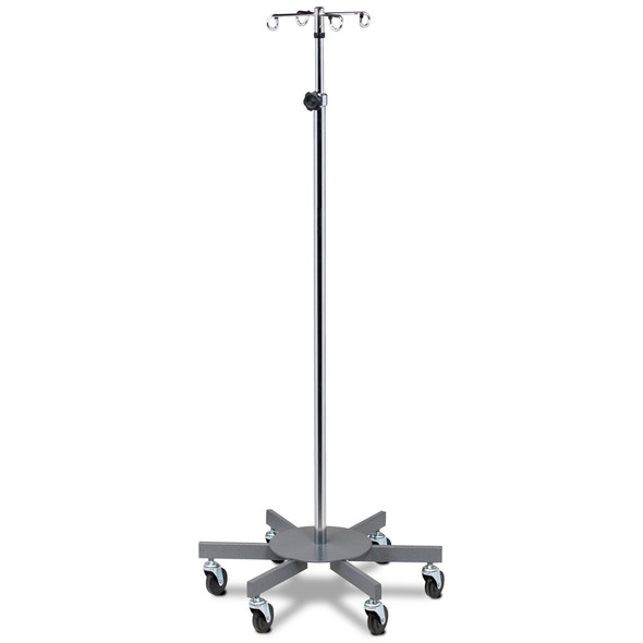 AL-43008 | 6 LEG INFUSION PUMP STAND SPECIFY NUMBER OF HOOKS