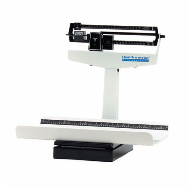 AL-75731 | PEDIATRIC SCALE W/TRAY 130 LB CAP, PLASTIC, WHITE
