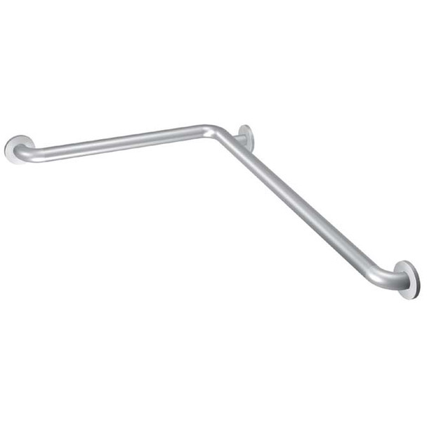 AL-74450 | L-SHAPED STAINLSS STL GRAB BAR 18" X 30"