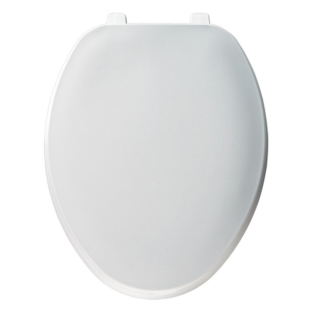 AL-51236 | ECONOMY ELONGATED TOILET SEAT CLOSED FRONT W/ COVER