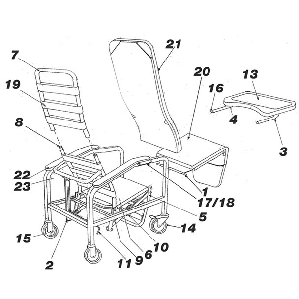 AL-50815L | SIDE PANEL, LEFT MODEL 533, 534 & 535