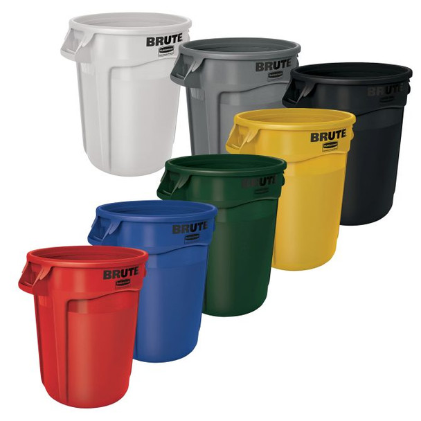 AL-51461 | BRUTE CONTAINER NO LID 10 GALLON - SPECIFY COLOR