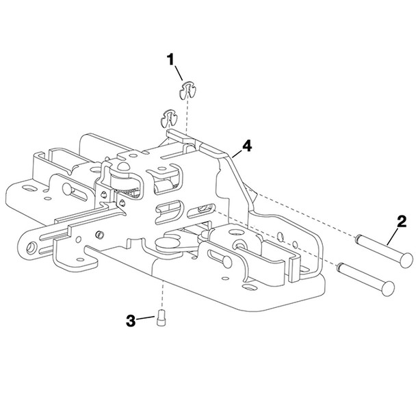 AL-85988 | RETAINING RING FOR 98/99 & 22 SERIES RIM EXIT DEVICE, PKG OF