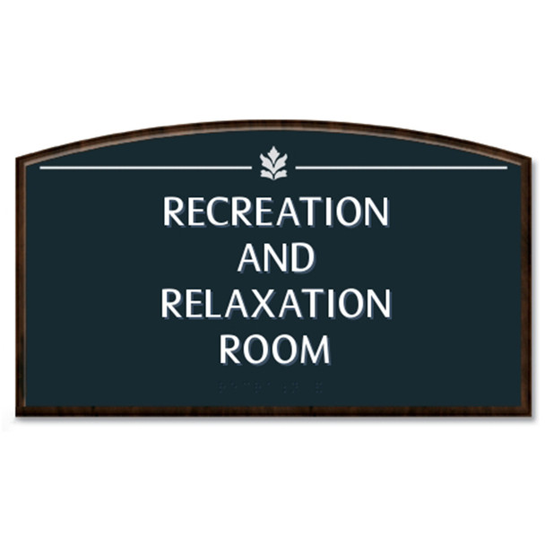 AL-CTL-CR611 | 6.75" X 11.75" COMMON ROOM W/ BRAILLE SIGN (CONTOUR)