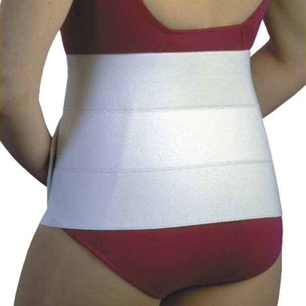 AL-82915 | ABDOMINAL BINDER 4 PANELS ELASTIC 12" - SPECIFY SIZE