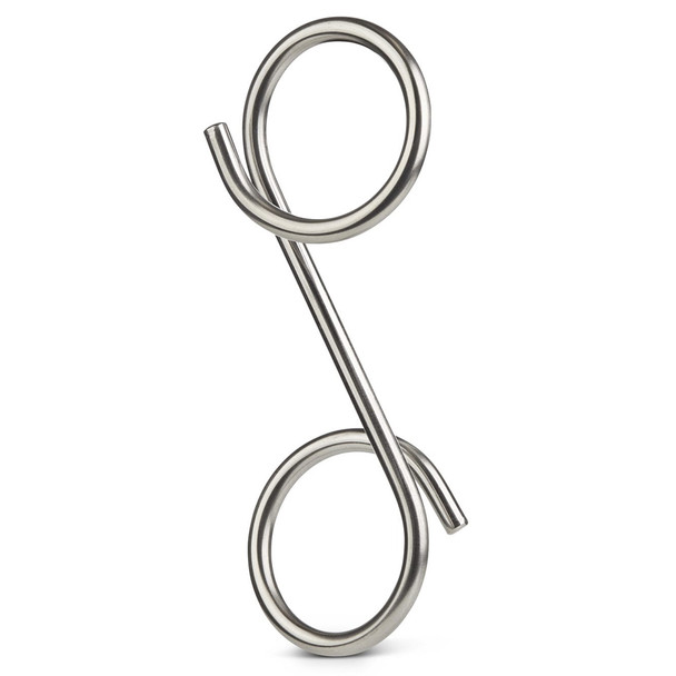 AL-46371 | STAINLESS STEEL "S" HANGER 1/4" WIRE, 6" LONG