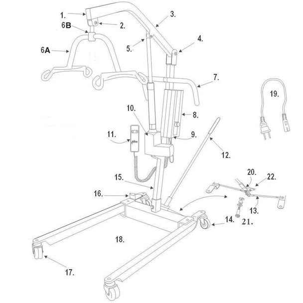 AL-76251 | UPPER MAST 