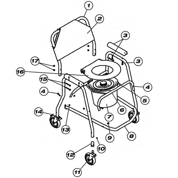 AL-59853 | ALUMINUM REAR SEAT RAIL