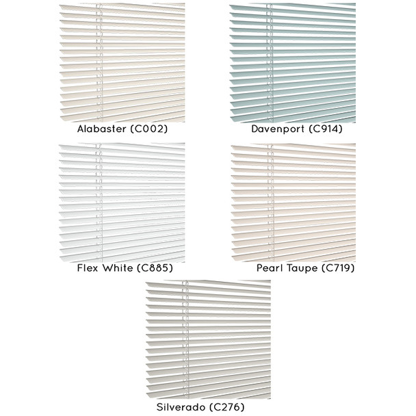 AL-69618 | 67"W X 72"H X 1"D MINI BLINDS SPECIFY COLOR