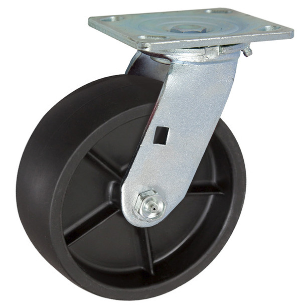 AL-41158 | 4" SWIVEL CASTER, HD PLASTIC ROLLER, SPECIFY TOP PLATE AL-41158 | 4" SWIVEL CASTER, HD PLASTIC ROLLER, SPECIFY TOP PLATE