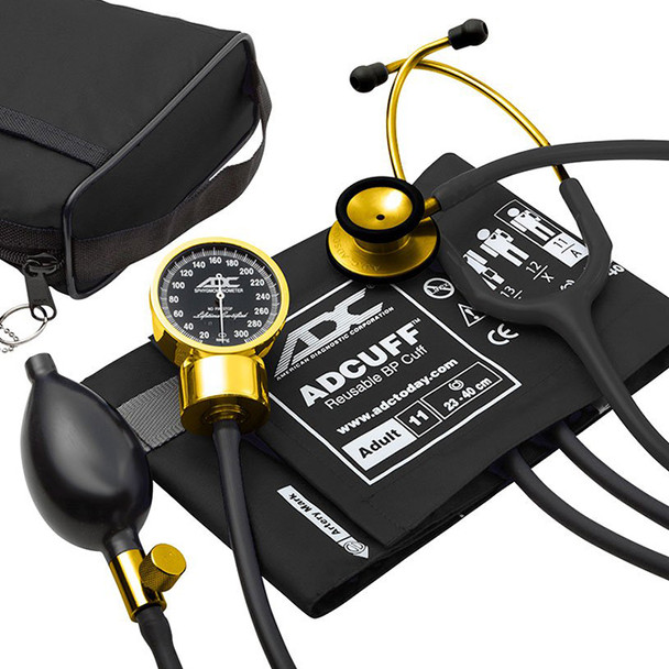 AL-59007 | POCKET ANEROID/CLINICIAN SCOPE KIT, ADULT -SPECIFY CUFF COLOR