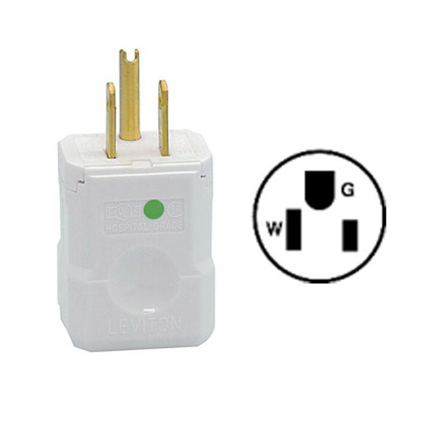 AL-79257 | PYTHON CONNECTOR (WHITE) STRAIGHT BLADE WIRE DEVICE