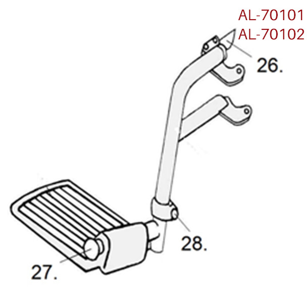 AL-70102 | Discontinued-LEGREST CAMLOCK C NLA - USE AL-70101L