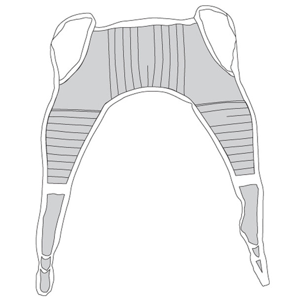 AL-74252 | Discontinued-SML. 4-PT U-SLING NLA - USE AL-85375-2SM