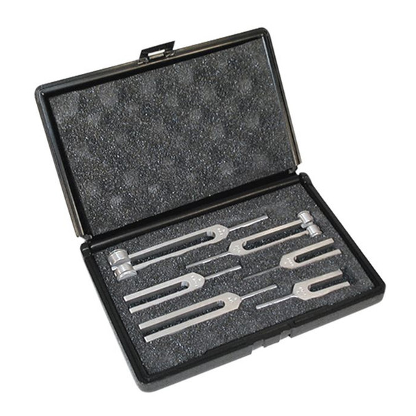 AL-63386 | SET OF 6 TUNING FORKS W/CASE 