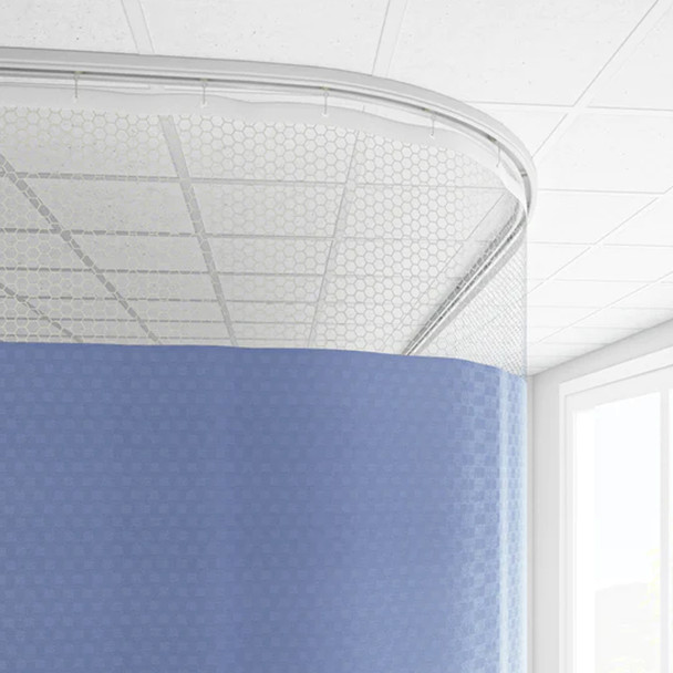 AL-91113 | QUICK-SHIP CUBICLE CURTAIN 86"H X 144" W, SPECIFY COLOR