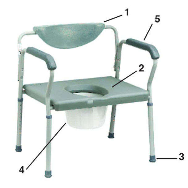 AL-76094 | Discontinued-COMMODE PAIL N/L/A... USE AL-60634