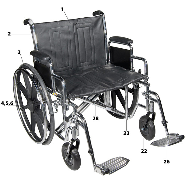 AL-82443 | Discontinued-22" CROSS FRAME NLA - USE AL-82442-22