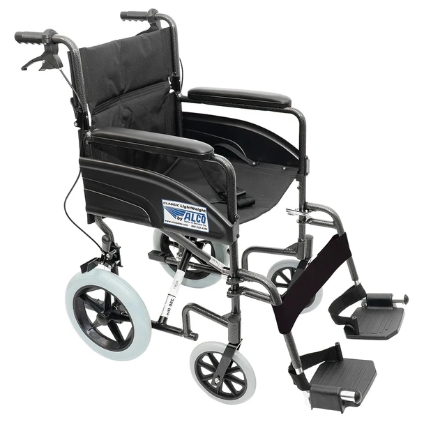 AL-95000 | LIGHTWEIGHT TRANSPORT CHAIR WEIGHS 26 LBS. EMPTY
