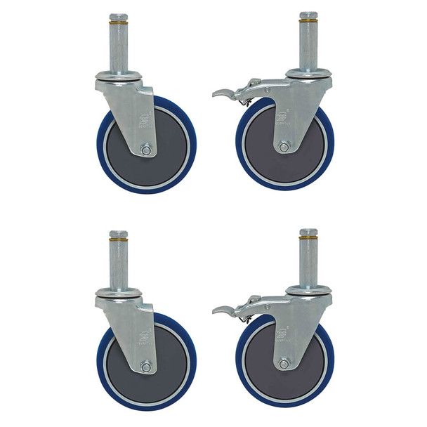 AL-69204H | MOBILE KIT-HEAVY DUTY CASTERS SWIVEL, POLY, 5-1/2 x 1-1/4"