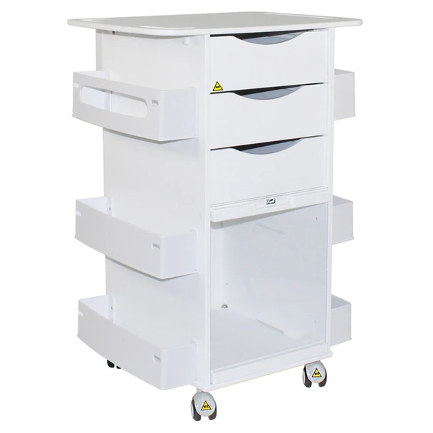 AL-93823 | MRI CORE CART W/ SLIDING DOOR 28-7/8"W X 33-3/8"H X 19-1/4"D