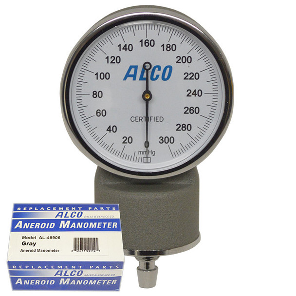AL-C49906 | DELUXE HEAVY DUTY MANOMETER GREY - 10 YEAR WARRANTY