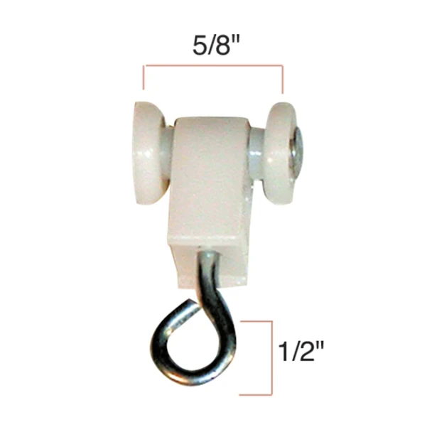 AL-C50769 | CURTAIN SLIDE W/ STEEL HOOP FOR KIRSCH 9600