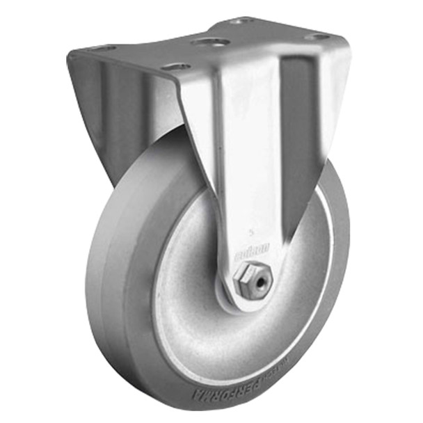 AL-4628 | 3-1/2" RIGID CASTER, PERFORMA DELRIN, 2-11/16" X 3-5/8"PLATE