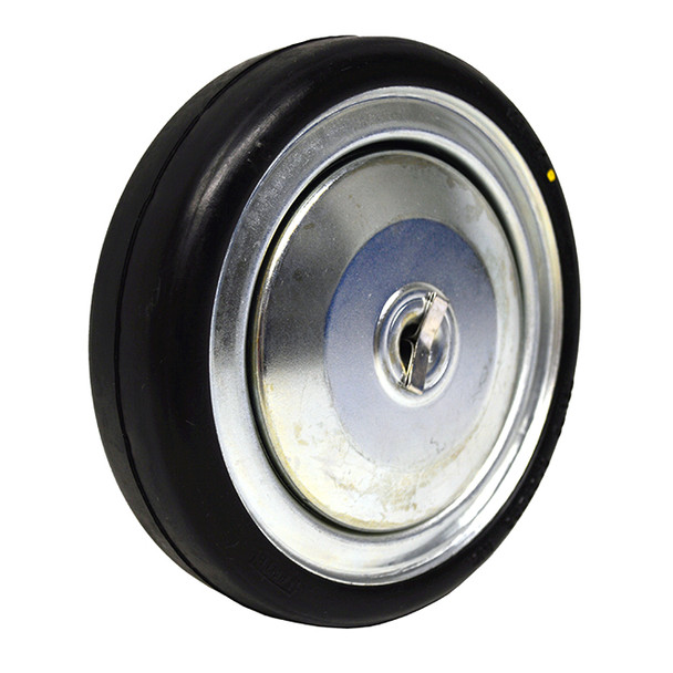 AL-18589 | 3" RUBBER TREAD WHEEL PLAIN BEARING