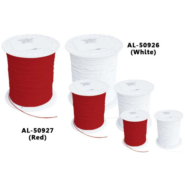 AL-50926 | BULK CORD, WHITE, 250 FT ROLL CORD DIA: .9MM OR .040"