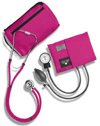 AL-54178 | ANEROID/STETHOSCOPE COMBO KIT, MAGENTA