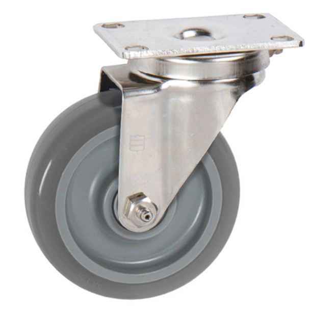 AL-64476 | 5" SWIVEL CASTER, POLYURETHANE PLAIN, 2-3/8" X 3-5/8" PLATE AL-64476 | 5" SWIVEL CASTER, POLYURETHANE PLAIN, 2-3/8" X 3-5/8" PLATE