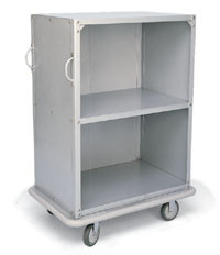 AL-67649 | 3 SIDED LINEN CART 41"L x 29.5"W x 56"H