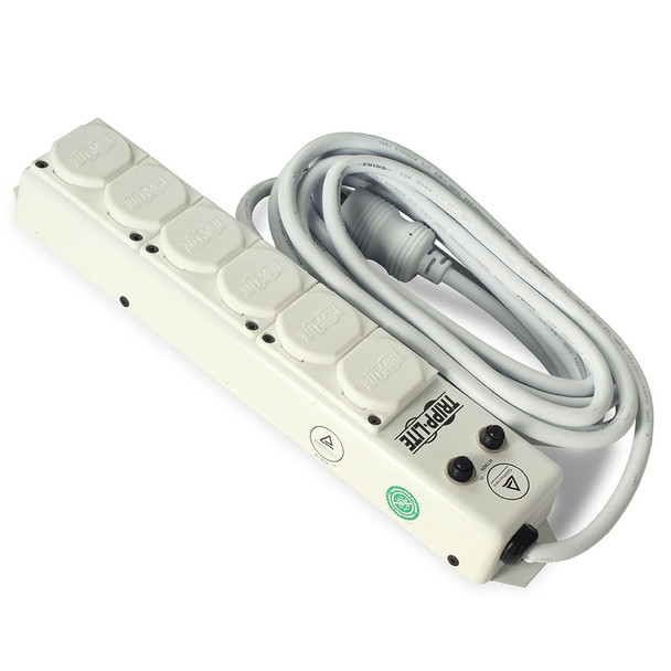 AL-70687 | HOSPITAL GRADE OUTLET STRIP FOR CART, 6 SOCKET